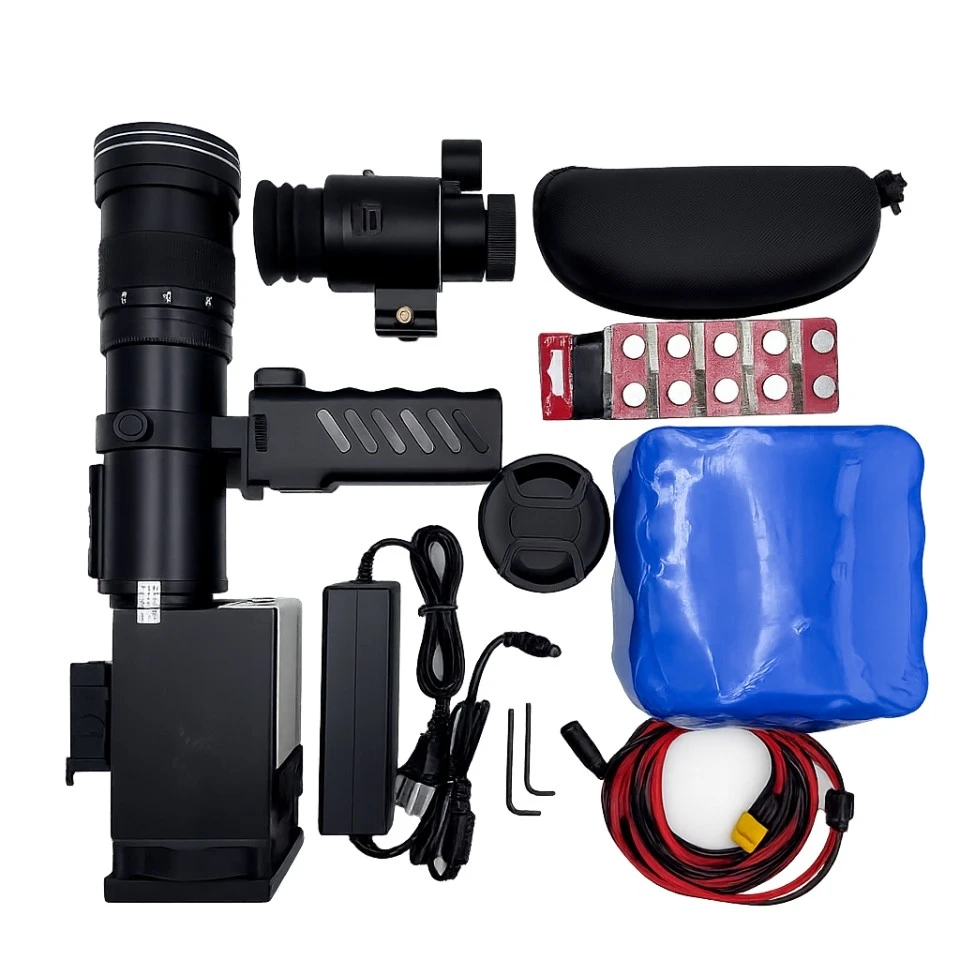 160W Long-Range 930nm Infrared Laser Illuminator, 100M High-Power IR Night Vision Light With Red Aiming Laser factory