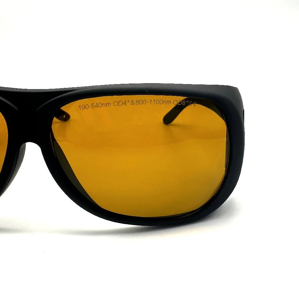 190–540nm OD4+ & 800–1100nm OD8+ Laser Safety Glasses For 532nm, 808nm & 1064nm Lasers best