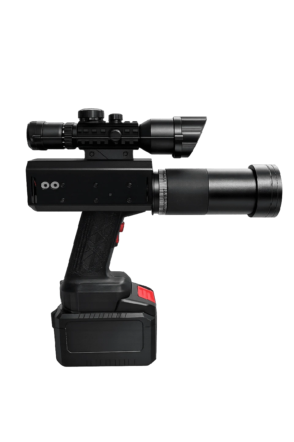 260W High-Power Integrated Laser Emitter With Removable Battery And Coaxial Red Aiming Light best