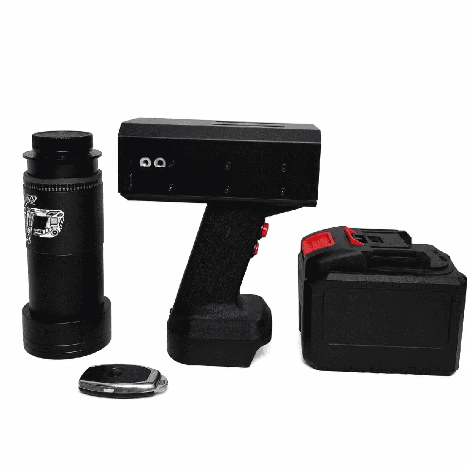 260W High-Power Integrated Laser Emitter With Removable Battery And Coaxial Red Aiming Light factory