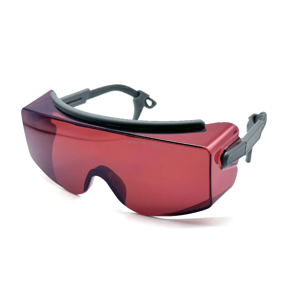 532nm & 900–1800nm Dual-Band Laser Safety Glasses | OD4+/OD5+ Protective Eyewear