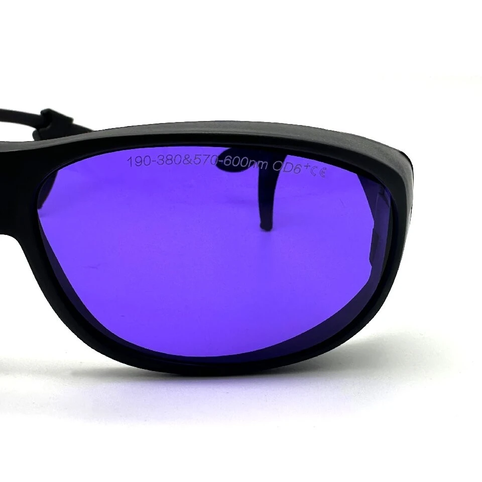 585nm & 595nm Pulsed Dye Laser Safety Glasses | OD6+ Protective Eyewear suppliers