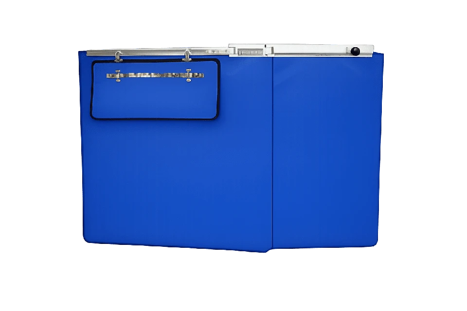 Bedside Lead Protective Curtain | Triple-Fold 0.5mmPb Radiation Shield