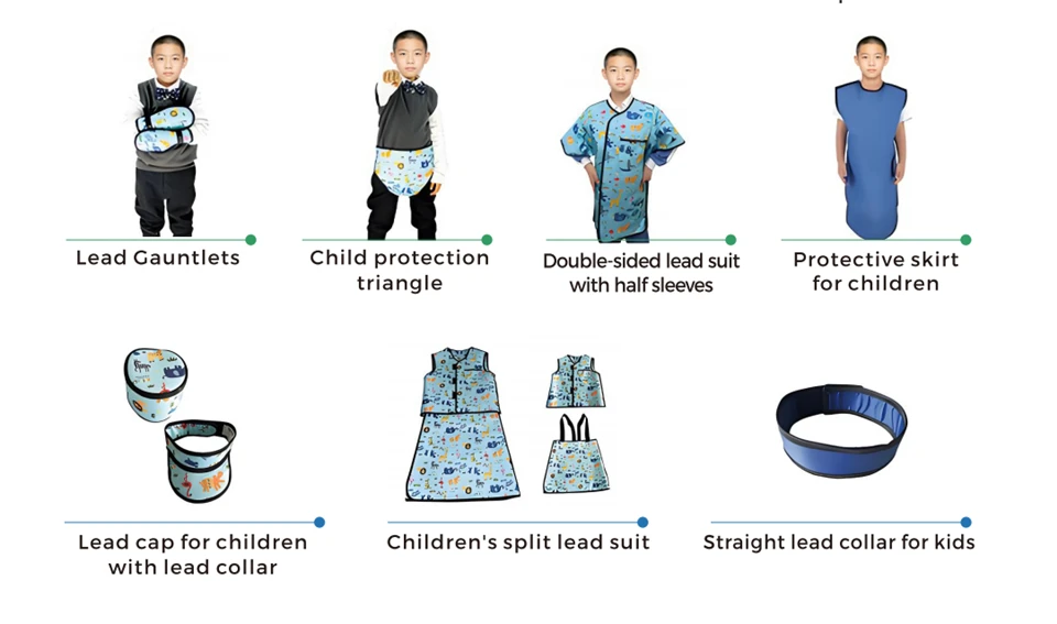 Children’s X-Ray Radiation Protection Products | 0.5mmPb Lead Protective Apparel For Kids factory