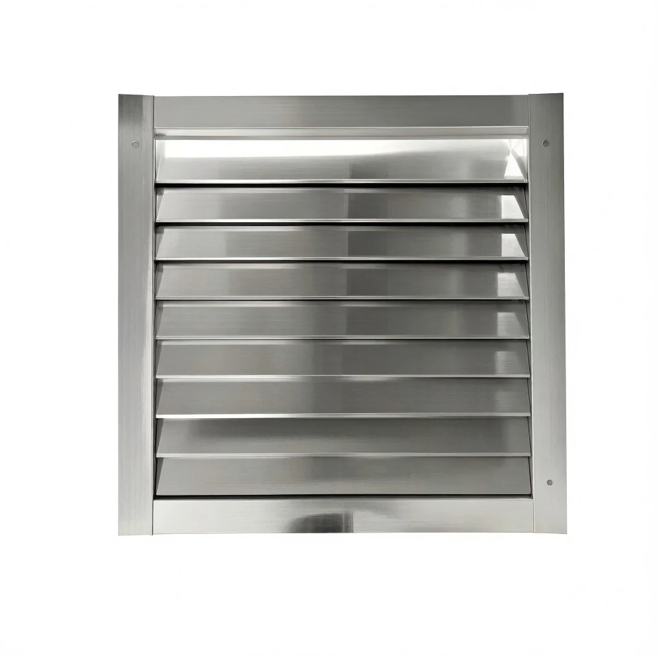 Lead Louver Vent For Hospital Radiation Shielding | X-ray Protection Air Vent