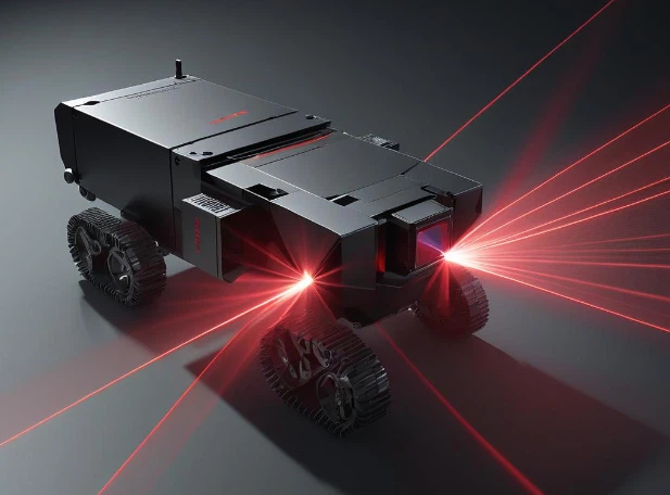 Application of laser ranging module in unmanned logistics vehicles Application of laser ranging module in unmanned logistics vehicles