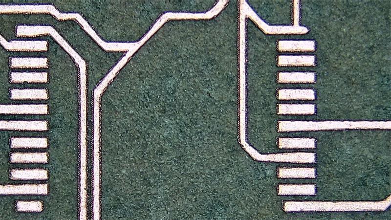 laser engraving module etch off the copper on the PCB laser engraving module etch off the copper on the PCB