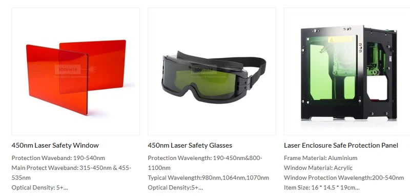 laser safety products laser safety products