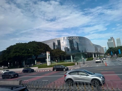 Photos taken outside the WHX Bangkok exhibition venue in Thailand