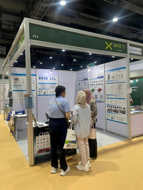 Introducing Products to Customers at the WHX Bangkok Trade Show