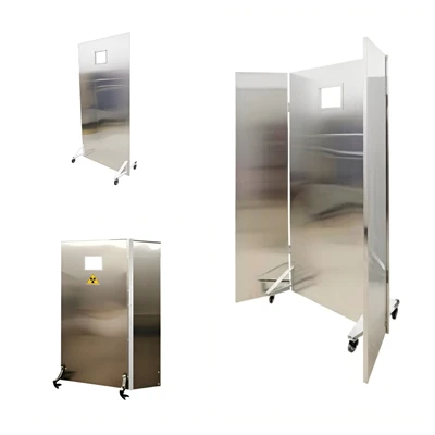 2.0mmPb Stainless Steel Lead Screen | Single, Double & Triple Panel Radiation Shield