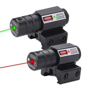 Mini Red Green Dot Laser Sight With Tactical Mount